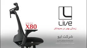 صندلی کارشناسی لیو کد X81U - تصویر ۴