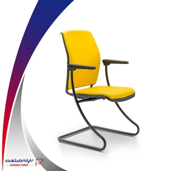 صندلی بدون چرخ کنفرانسی رویال C916a رایانه صنعت